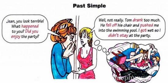 The past simple