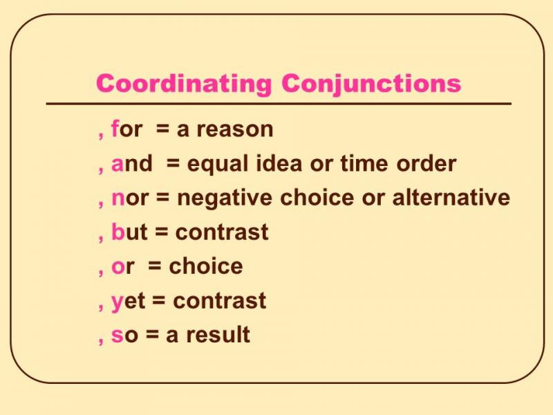 Compounding conjunctions