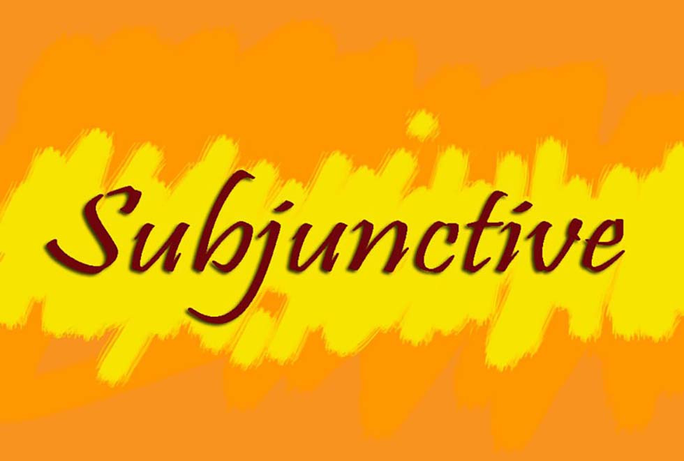 English grammar - Subjunctive